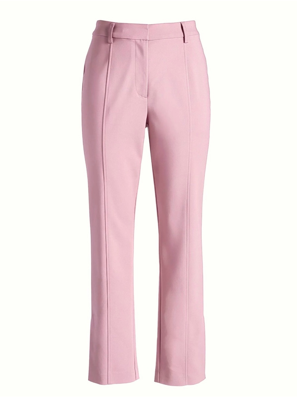 Boston Proper Pastel Pink Straight-Leg Dress Pants